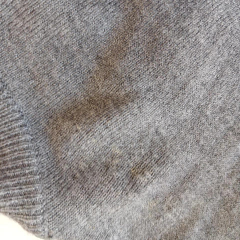 SWEATER S/M T. 8 AÑOS GRIS CIRCULOS COLORES* DETALLE en internet