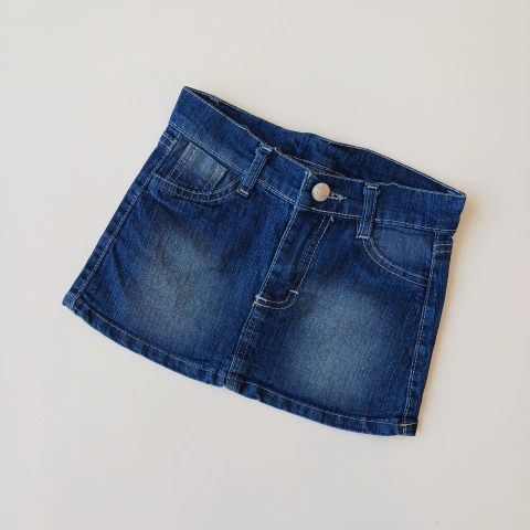 POLLERA ALIANZA T. 6 AÑOS JEANS