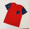 REMERA FLITRY T. 34 ( 14 años ) ROJA RAYOS BOLSILLO