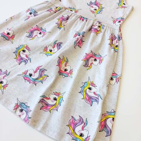 VESTIDO H&M T. 7- 8 AÑOS GIRS UNICORNIO en internet