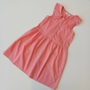 VESTIDO H&M T. 8- 9 AÑOS CORAL * DETALLE