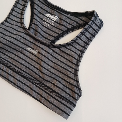 TOP AVIA T.6 AÑOS DEPORTIVO GRIS ALGODON LYCRA - comprar online
