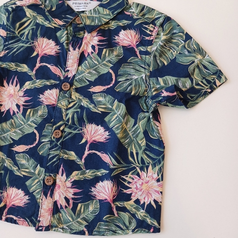 CAMISA PRIMARK T. 6- 9 MESES AZUL PLAYERA M/C en internet