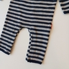 ENTERITO RHUBAR T. 6- 9 MESES GRIS AZUL RAYAS M/L en internet
