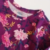 REMERA OLD NAVY T. 4 AÑOS VIOLETA FLORES M/L en internet