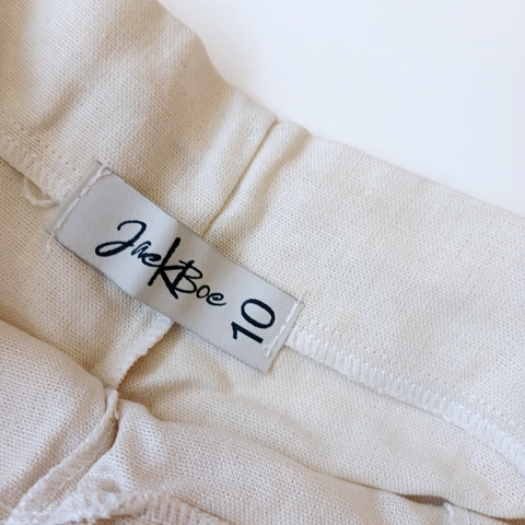 SHORT JACK BOE T. 10 AÑOS BEIGE , NUEVO - tienda online