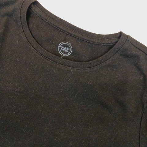 REMERA WONDER NATION T. 10- 12 AÑOS NEGRO M/C en internet