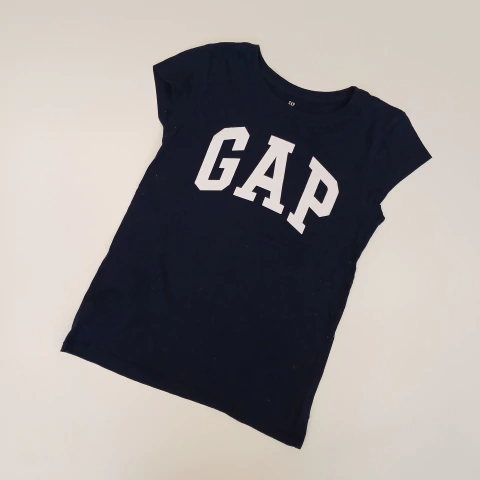 REMERA GAP T. 14 AÑOS AZUL GAP BRILLO M/C