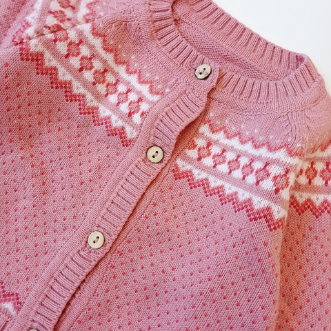 SACO S/M T.6 MESES ROSA BOTON MADERA en internet