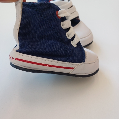 ZAPATILLAS CHEEKY NO CAMINANTE &"AZUL CUADRILLE en internet