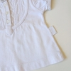 REMERA CAYON T. 6- 9 MESES BLACO ENCAJE ADELANTE M/C - comprar online
