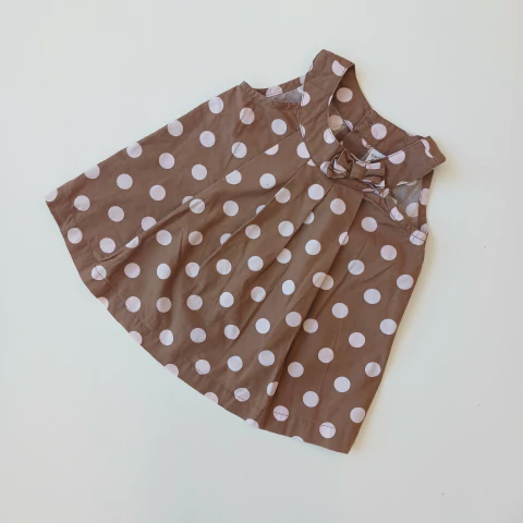 BLUSA CARTERS T. 6 MESES MARRON CIRCULO