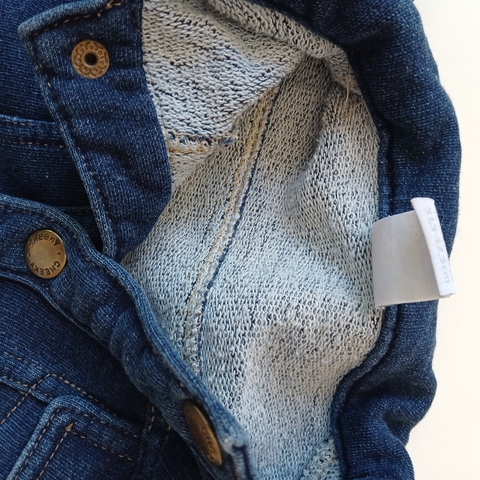 CAMPERA CHEEKY T. 18- 24 MESES JEANS AZUL * DETALLE - tienda online