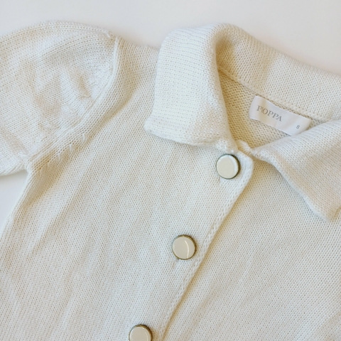 SACO PIOPPA T. 8 AÑOS LANA BEIGE * DETALLE - comprar online