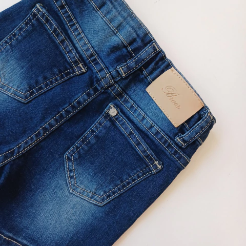 SHORT BROER T 6-9 MESES JEANS AZUL en internet