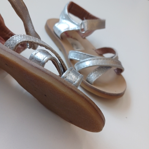 SANDALIAS TRIBBIA N. 27 ARG PLATA BRILLO - Eme de Mar