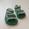 SANDALIAS MIMO N. 16 ARG VERDE BLANCO ABROJO en internet