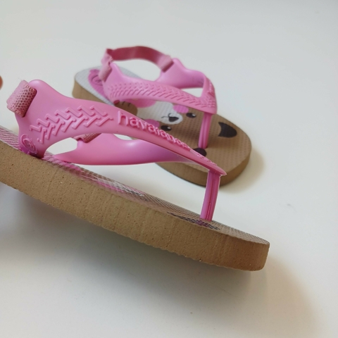 OJOTAS HAVAIANAS N. 24 EU MARRON ROSA OSO - comprar online