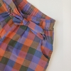 SHORT S/M T. 10- 12 AÑOS CUADROS LILA NARANJA - comprar online