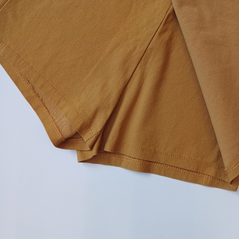 SHORT POLLERA S/M T. 10 AÑOS COLOR MOSTAZA - comprar online