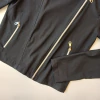 CAMPERA S/M T. 14 AÑOS NEGRA CIERRE PLATEADO - comprar online