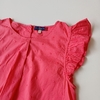 BLUSA TIZZAS T. 13- 14 AÑOS CORAL APLIQUES VOLADOS en internet