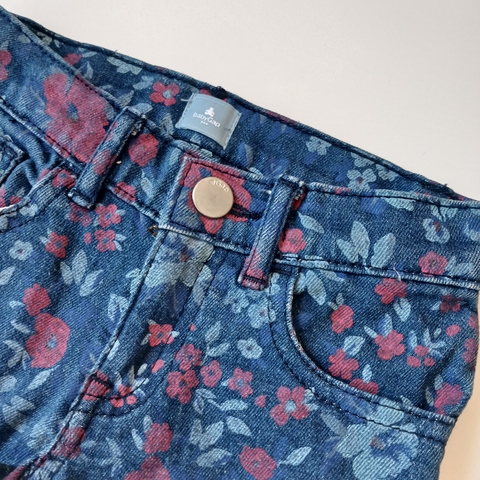 SHORT GAP T. 18 - 14 MESES AZUL FLORES - comprar online