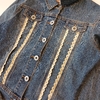 CAMPERA NCL T.10-12 AÑOS JEANS PUNTILLA *DETALLE - Eme de Mar