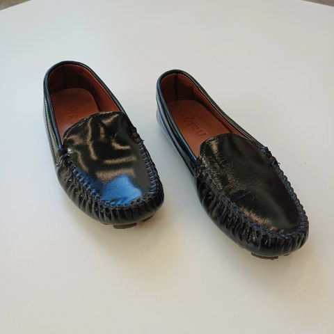 MOCASINES VIRU N. 36 CUERO CHAROL *DETALLE - comprar online