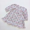 VESTIDO CHEEKY T. L ( 12- 18 MESES ) BLANCO FLORES M/L
