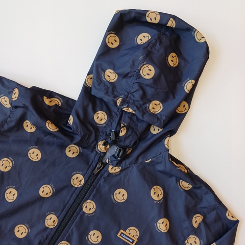 CAMPERA COLLHAAS T. 10 AÑOS AZUL CARITA EMOGI - comprar online