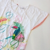 VESTIDO RAPSODIA T. 8 AÑOS BLANCO SELVA BORDADO LENTEJUELAS *DETALLE - comprar online