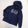 CAMPERA GAP T. 14 AÑOS AZUL TEXTO FRISA