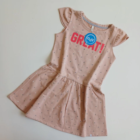 VESTIDO ADVANCED T. 10 AÑOS RUSTICO NUEVO