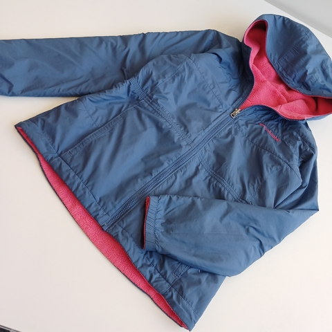 CAMPERA COLUMBIA T. 14 AÑOS REVERSIBLE * DETALLE - comprar online