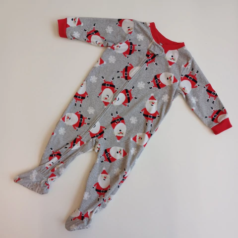 ENTERITO CARTERS T. 18 MESES POLAR GRIS PAPA NOEL