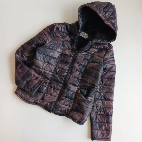 CAMPERA MOV T. L ( 12 AÑOS) `POLAR POR DENTRO * DETALLE