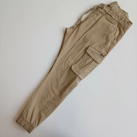 PANTALON EFECTO UNO T. 16 AÑOS GABARDINA BABUCHA CARGO *DETALLE - comprar online