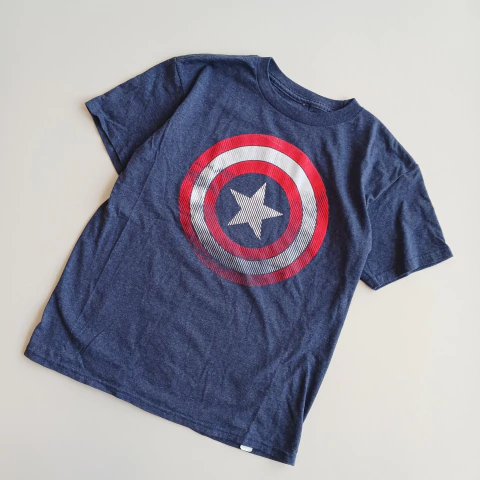 REMERA MARVEL T. M ( 10-12 AÑOS ) ALGODON