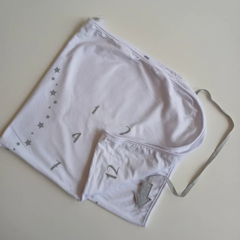 MANTA MIMO BLANCA MESES