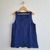 MUSCULOSA GAP T.8-9 AÑOS BRODERIE AZUL