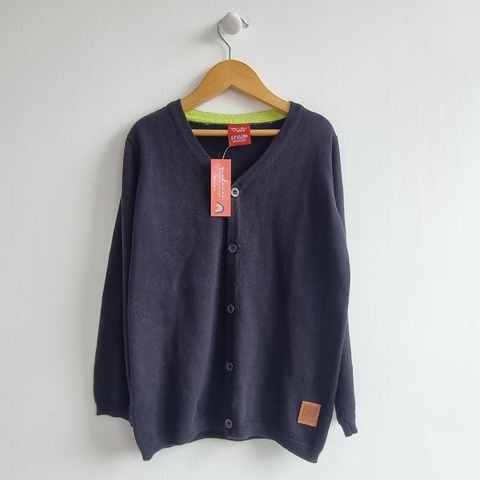 CARDIGAN GRISINO T. 5-6 AÑOS NEGRO