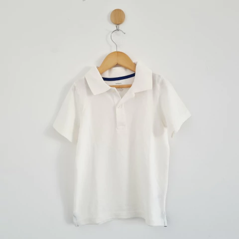 Remera Carter´s T.5 años m/c pique blanca