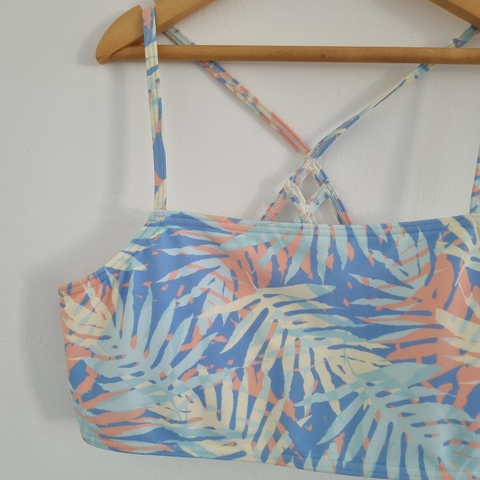 Bikini Abercrombie T. 15- 16 años celeste - tienda online