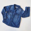 CAMISA LFT BABY T. 18- 24 MESES JEANS M/L * DETALLE