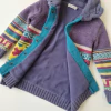 SACO HUSH PUPPIES T. 6 AÑOS LANA COLORES FORRADO POLAR - Eme de Mar