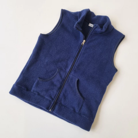 CHALECO LUPALU T.12 AÑOS AZUL POLAR