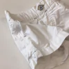 SHORT CARTERS TALLE 3 MESES BLANCO GABARDINA - comprar online