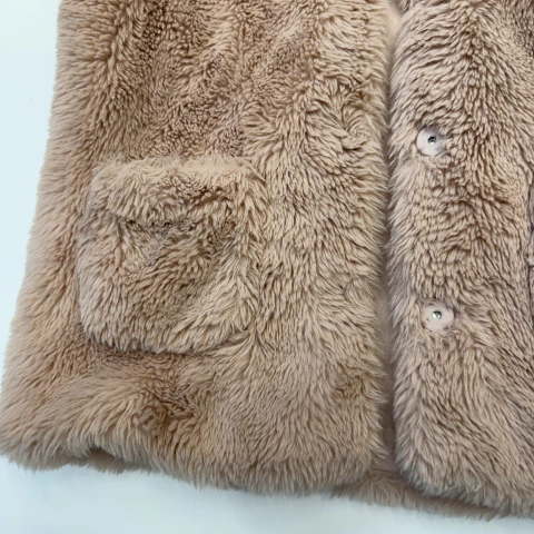 CHALECO FUZARKA T.9-10 AÑOS ROSA PELOS en internet