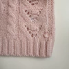 CHALECO CHEEKY T.1-2 AÑOS TEJIDO ROSA en internet